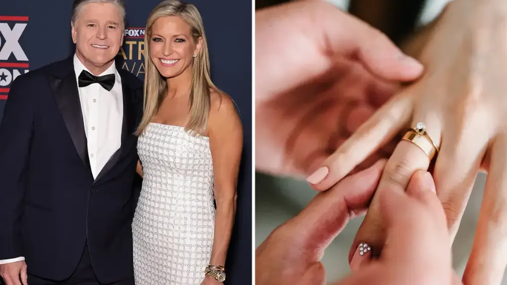 ainsley earhardt engagement ring from sean hannity